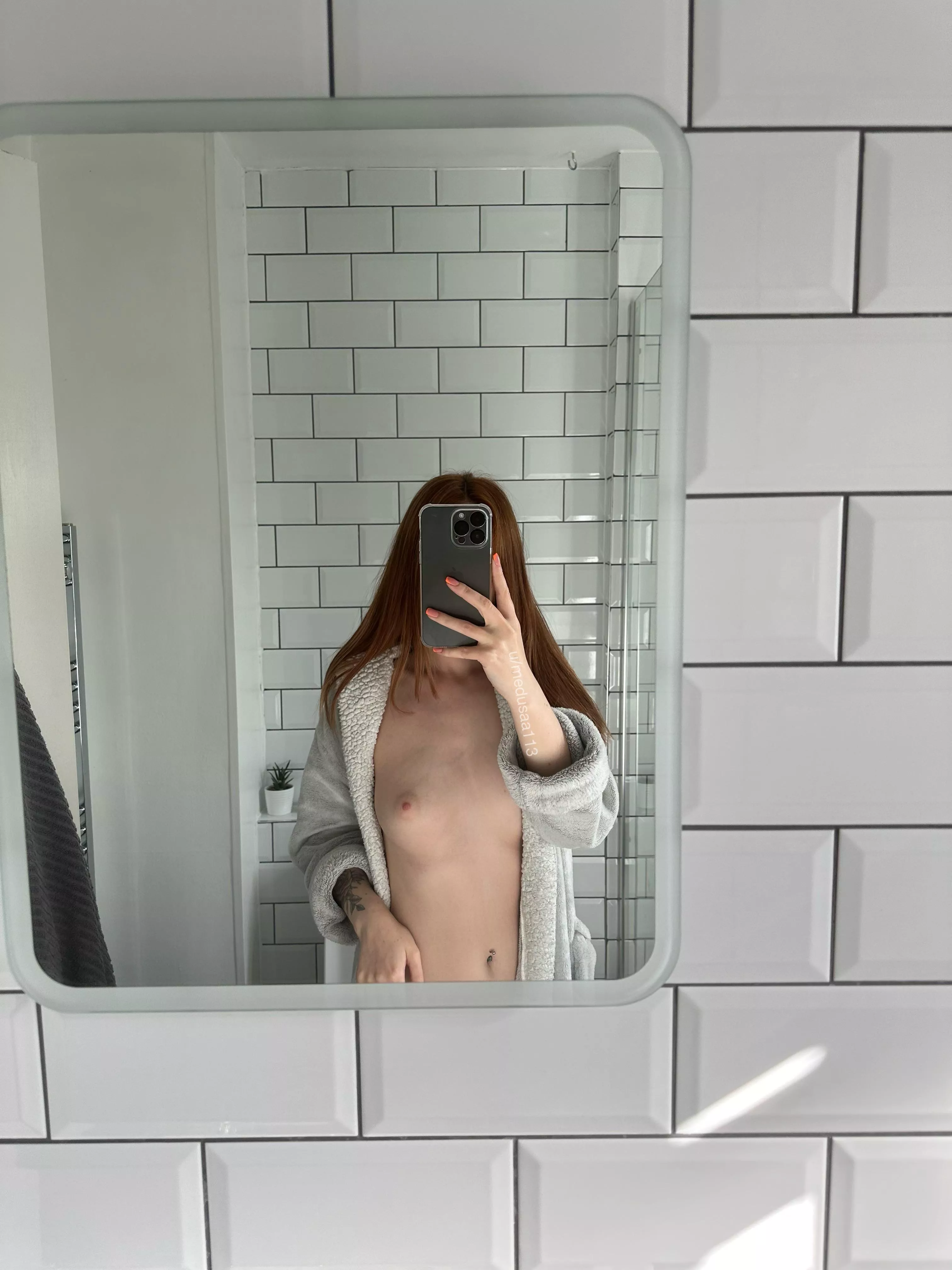 Mirror selfie, if only it was full length  posted by medusaa113