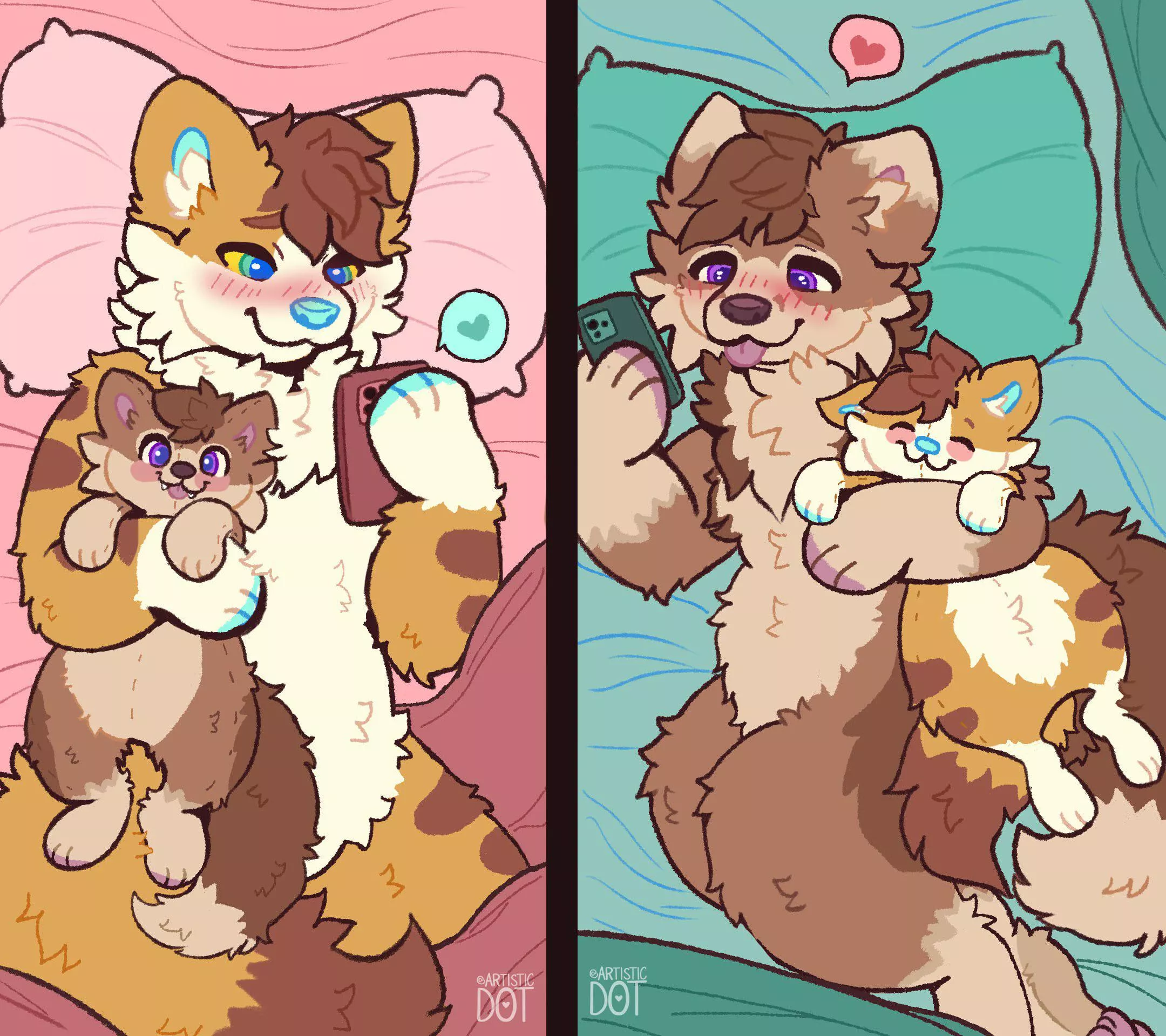 No matter how far you are, I will always be with you! ❤️ posted by artisticdotuwu