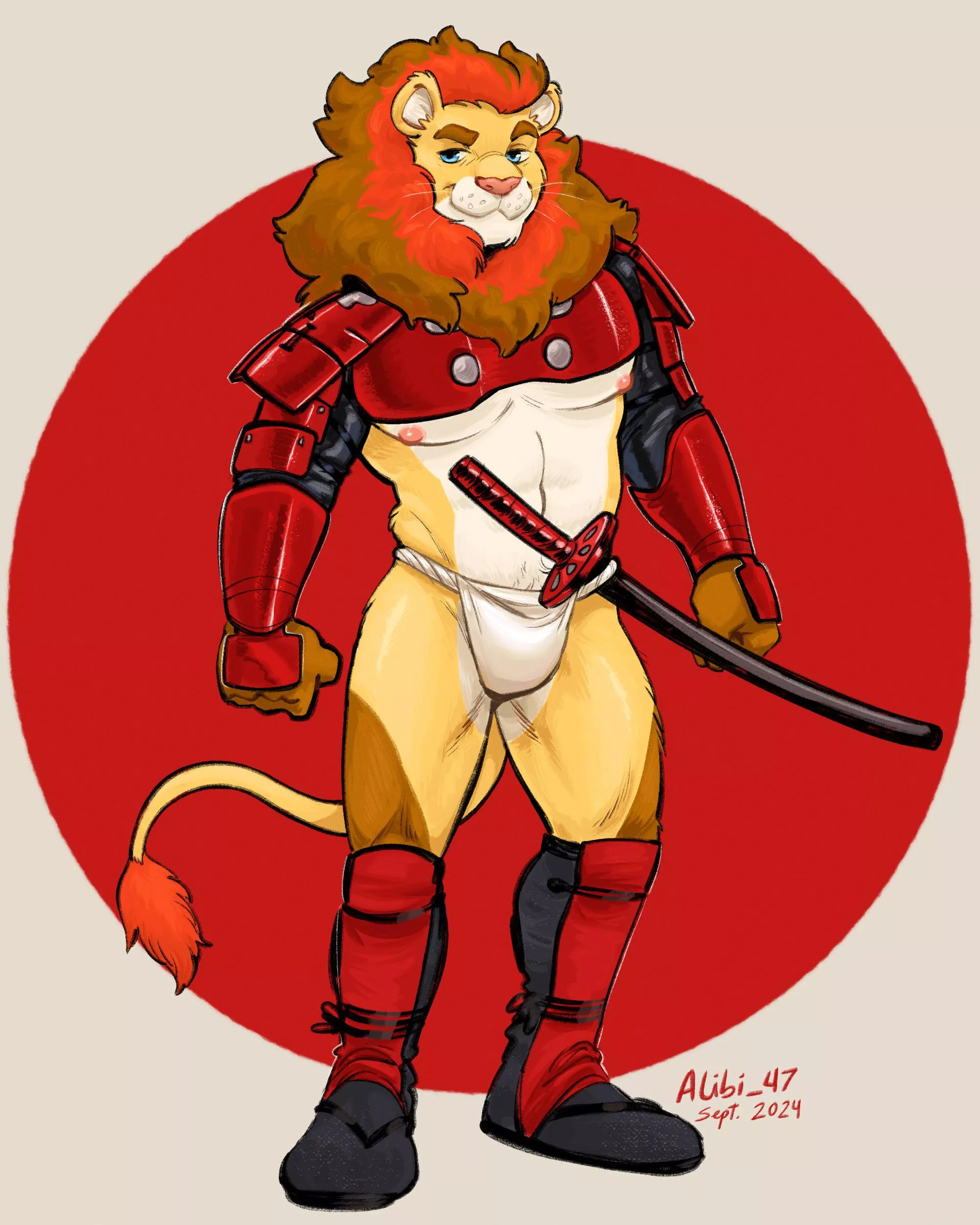 Samurai Lion (alibi_47) posted by Gullible-Salad2039