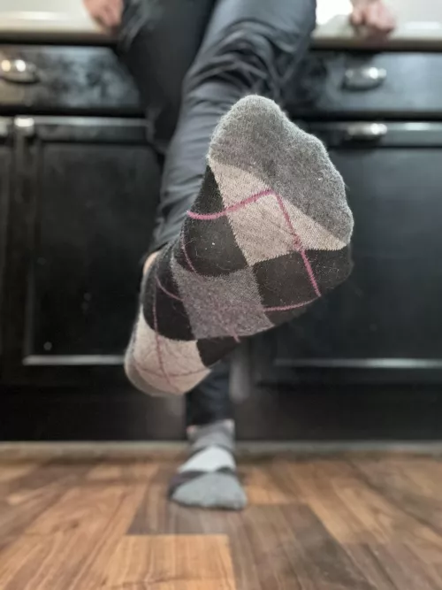 Sweaty after work argyle 😋 by KT8524613