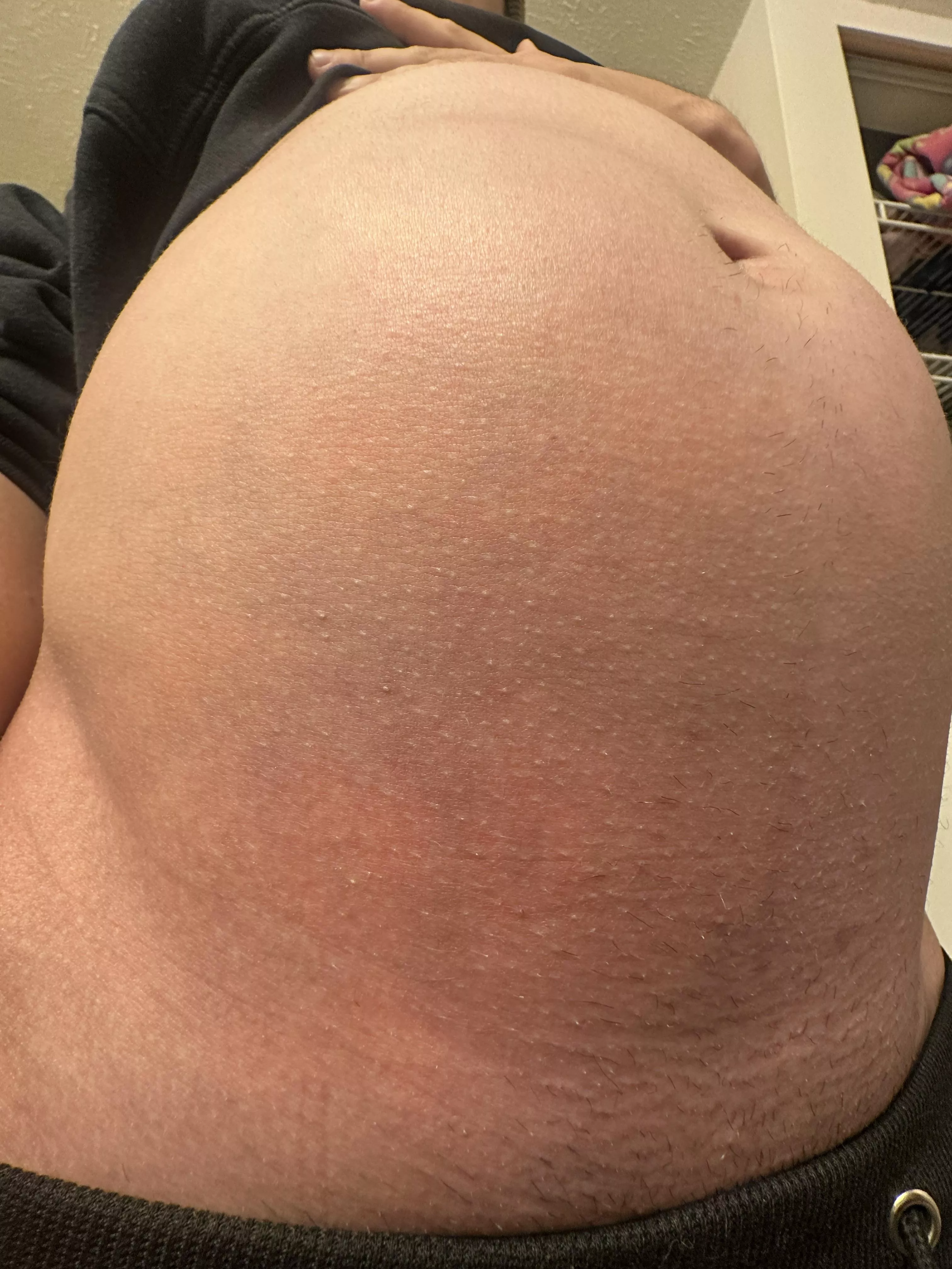 Who let me stuff my belly this full posted by kcsbelly