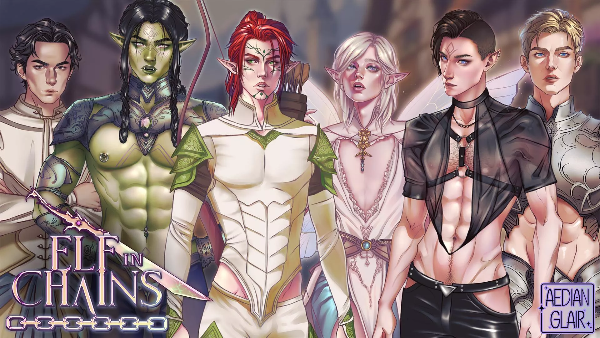 Who would you romance first? [Elf in Chains] posted by AedianGlair