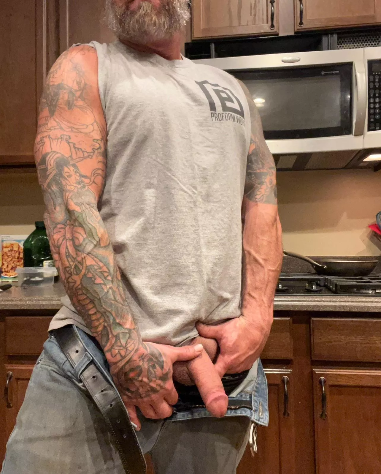 Who’s gonna take care of dad before work!?  posted by Extension_Fox8086