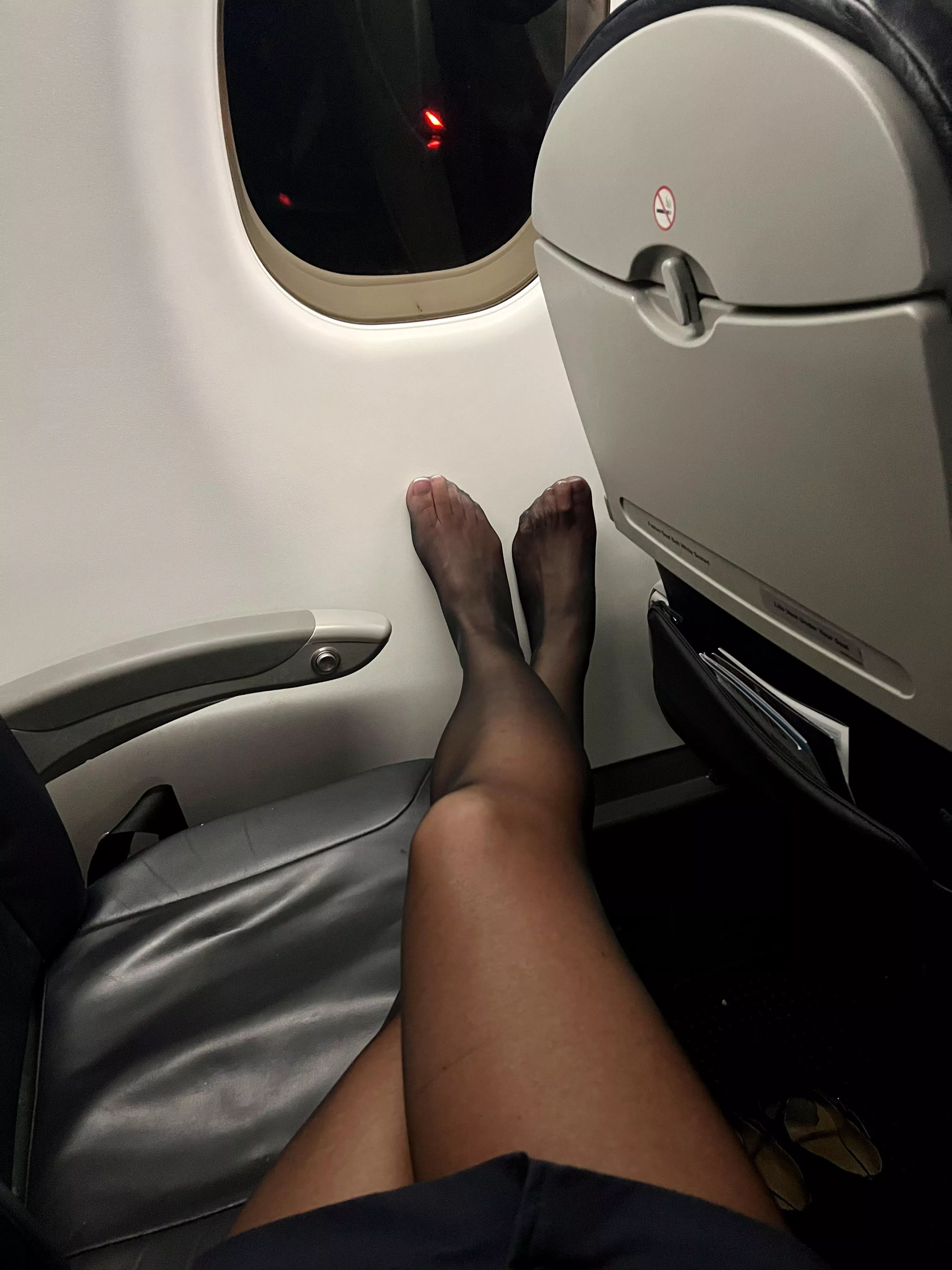 Would you let me rest my feet in your lap? posted by flightattendantfiona