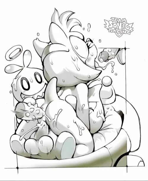 Amy rose taking cumshots and a creampie.  by HornyChris1986