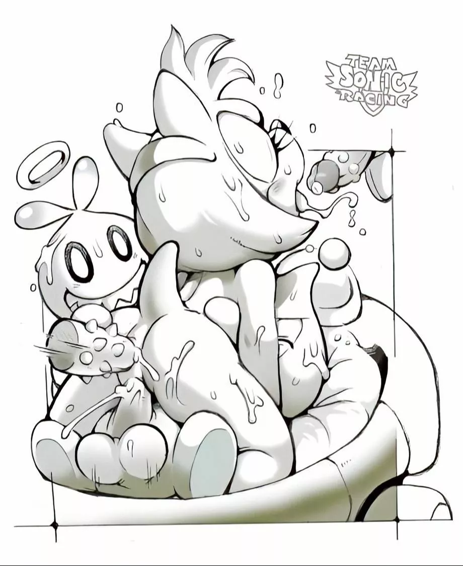 Amy rose taking cumshots and a creampie.  posted by HornyChris1986