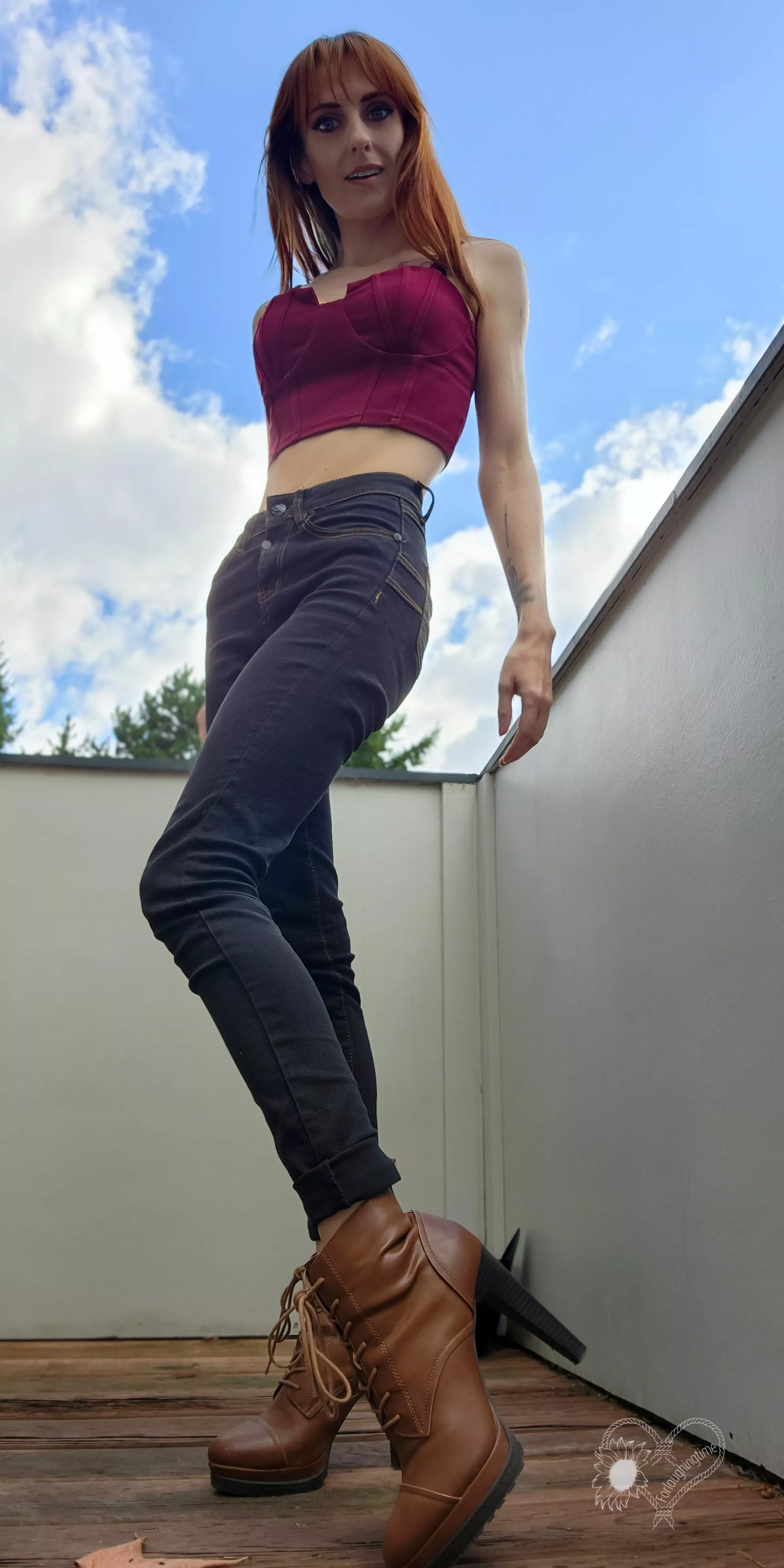 Any time I get to break out these boots I know I'll feel confident! posted by forlaughingtime