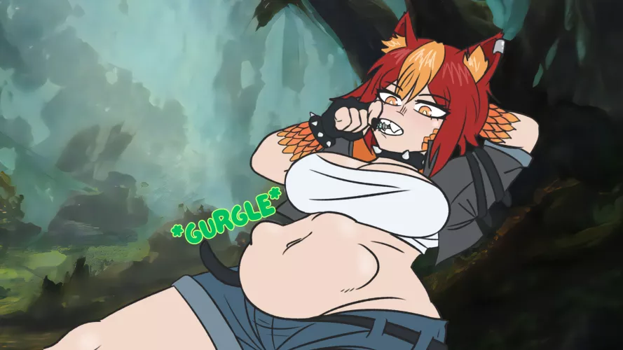 {audio} Churning An Elf Druid Into Sh*t! (Art by RedNotArtist) [Vore] [Disposal Teasing] [Burps] [Stomach Sounds] by EmberlyIgnis