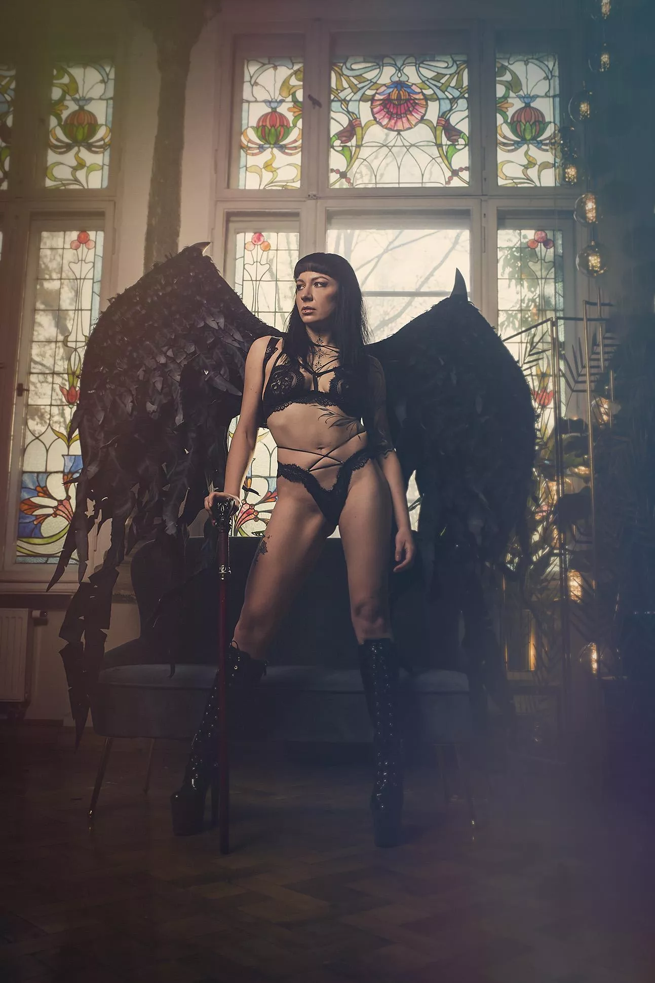 Black angel posted by devilishchaos666