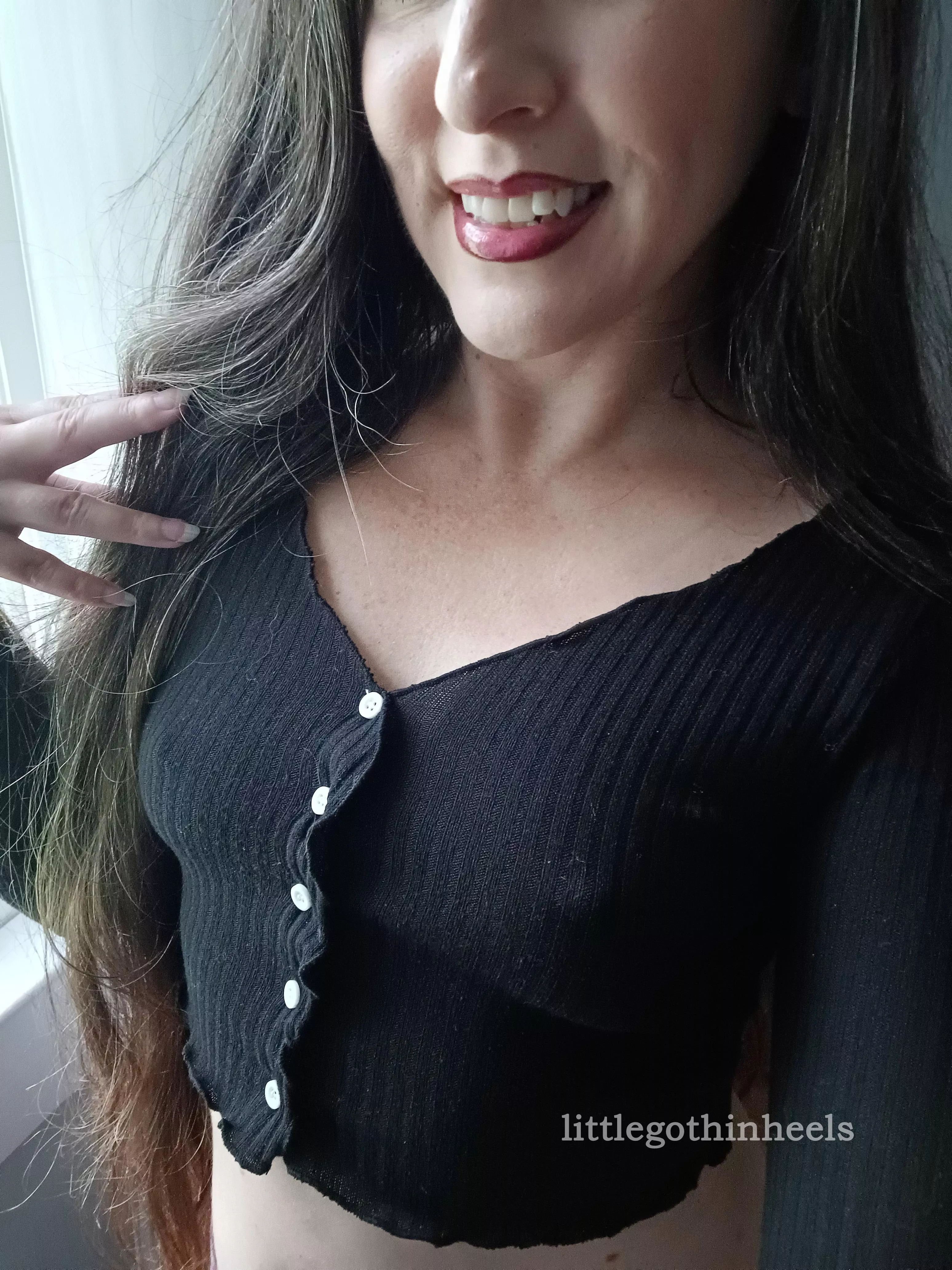 braless on a rainy day posted by littlegothinheels