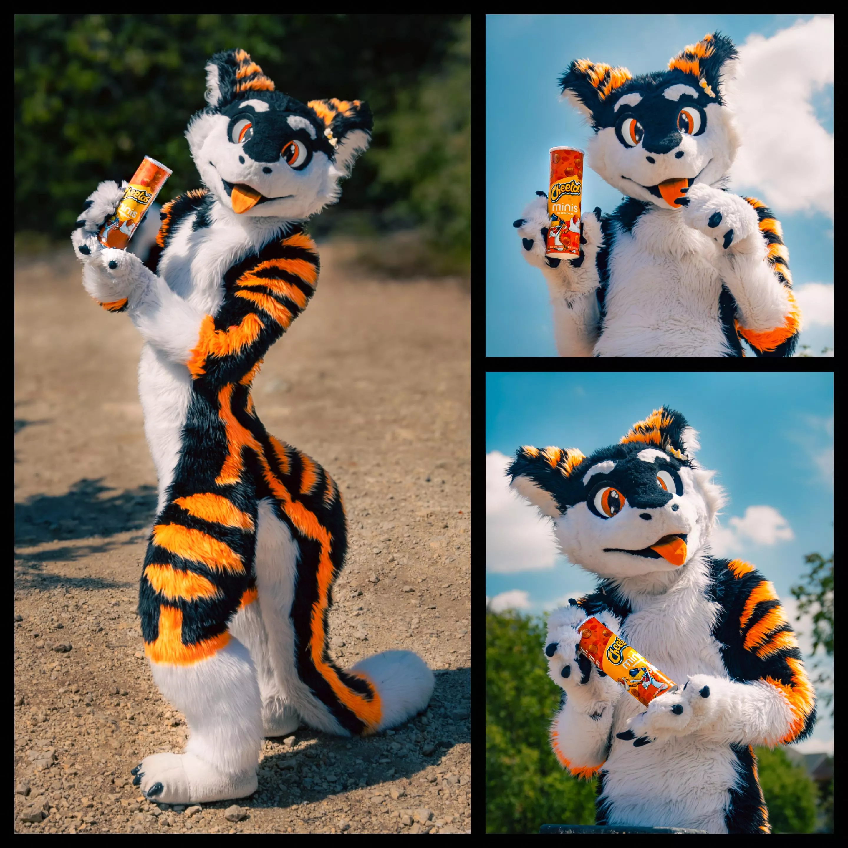 Can I be the Cheetos mascot for a day? :> #FursuitFriday posted by SilySox