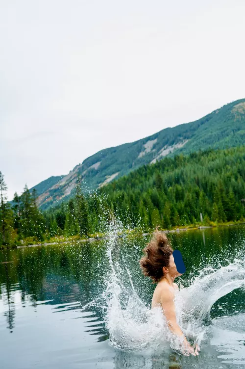 Fall cold plunge au natural  by Pnw-diva