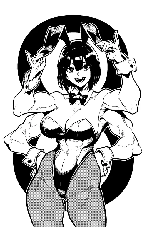 Four armed bunny girl [@websake] by TheTMoneyMan