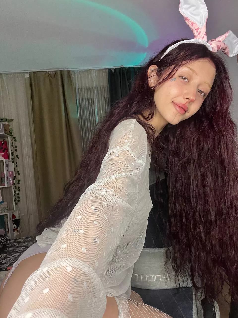 I'll hop on your lap like a rabbit posted by HotnessDreamyDoll