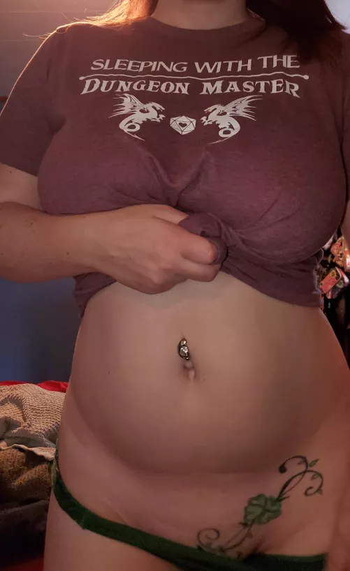 I'm hot for Dungeon Masters! Roll to seduce! by Daddys_Slut86