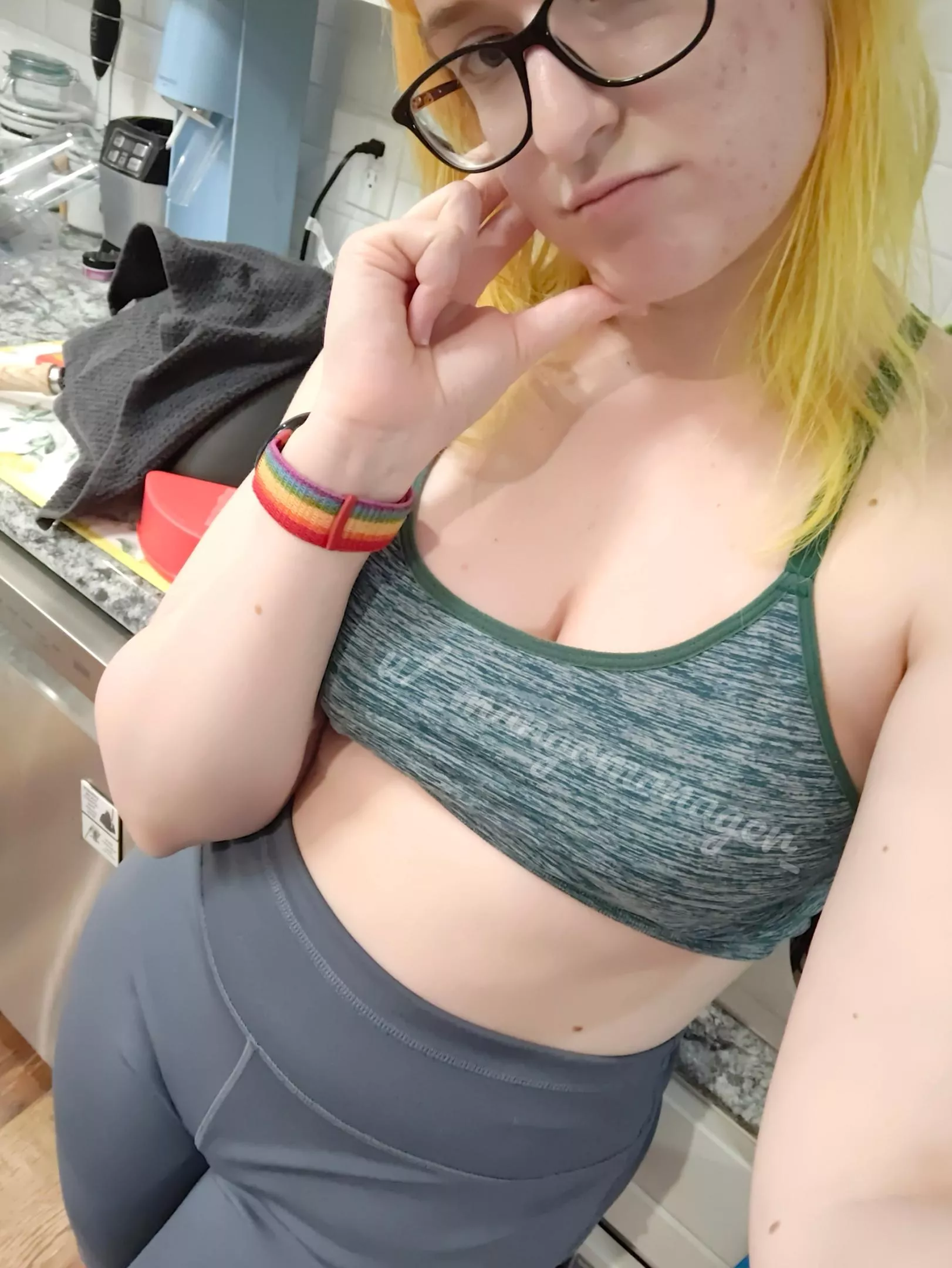 Pole then dishes is a long day for me sometimes  posted by _mangomanager_