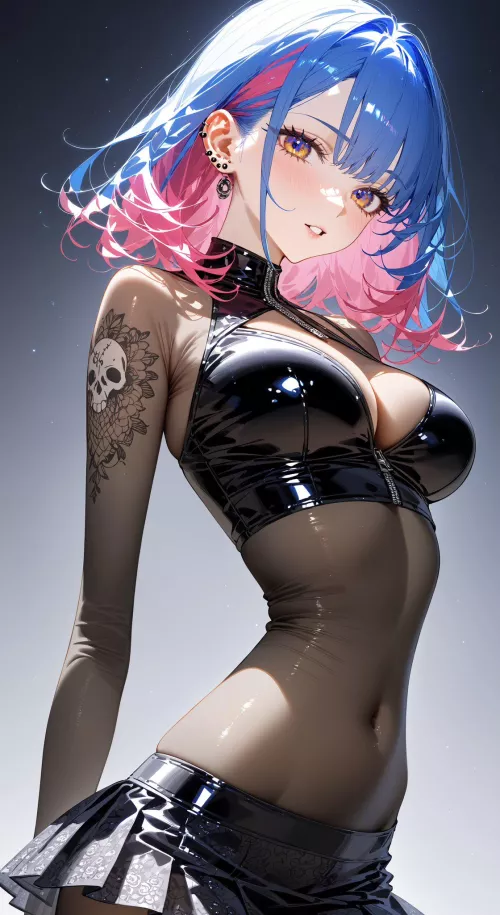 PVC & Body Stocking  by CheetahSperm18