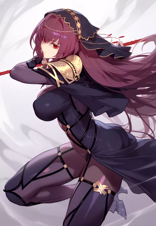 Scathach [Fate/GO] by CheetahSperm18
