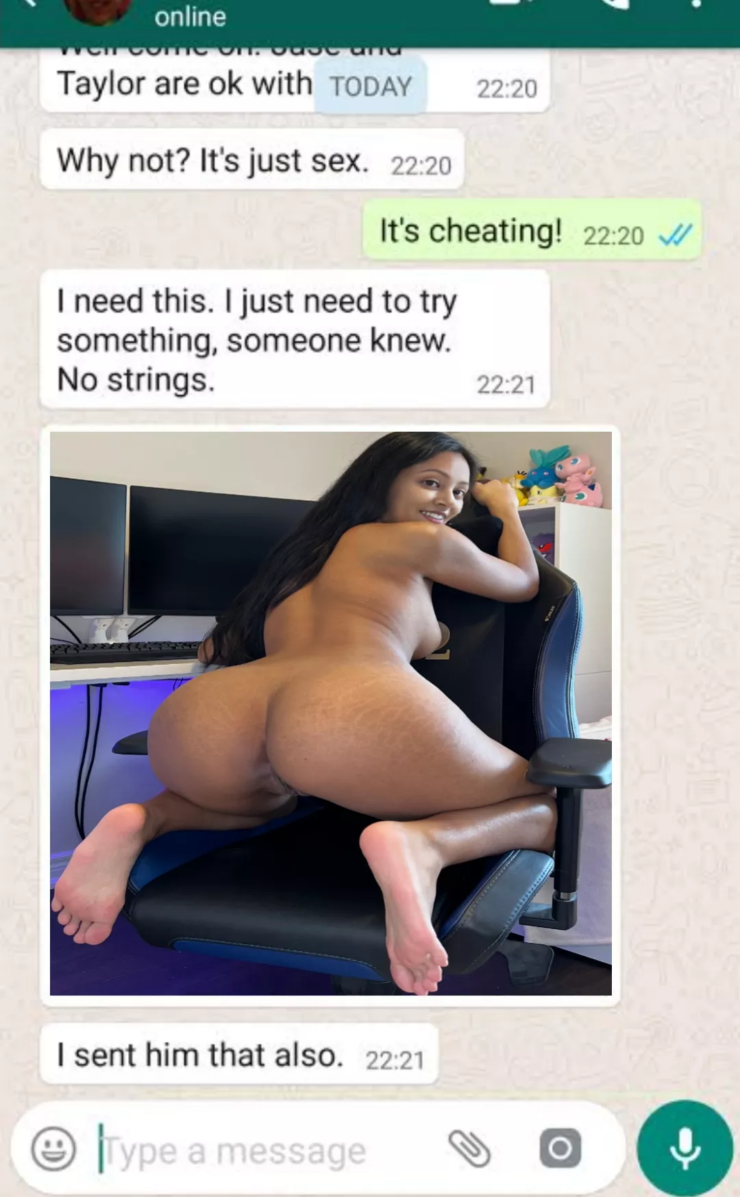 She needs more posted by jainparo