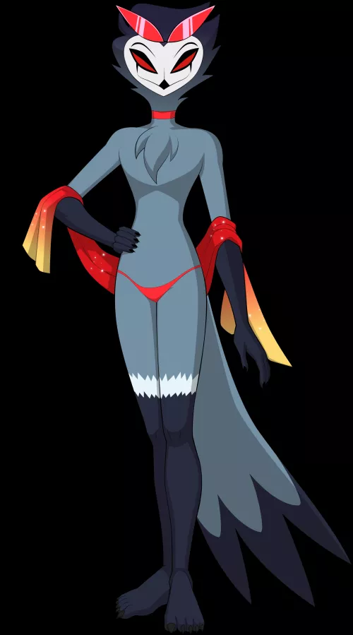 Stolas in his thong [M] (darkshiner8) by Sexy_Femboi25