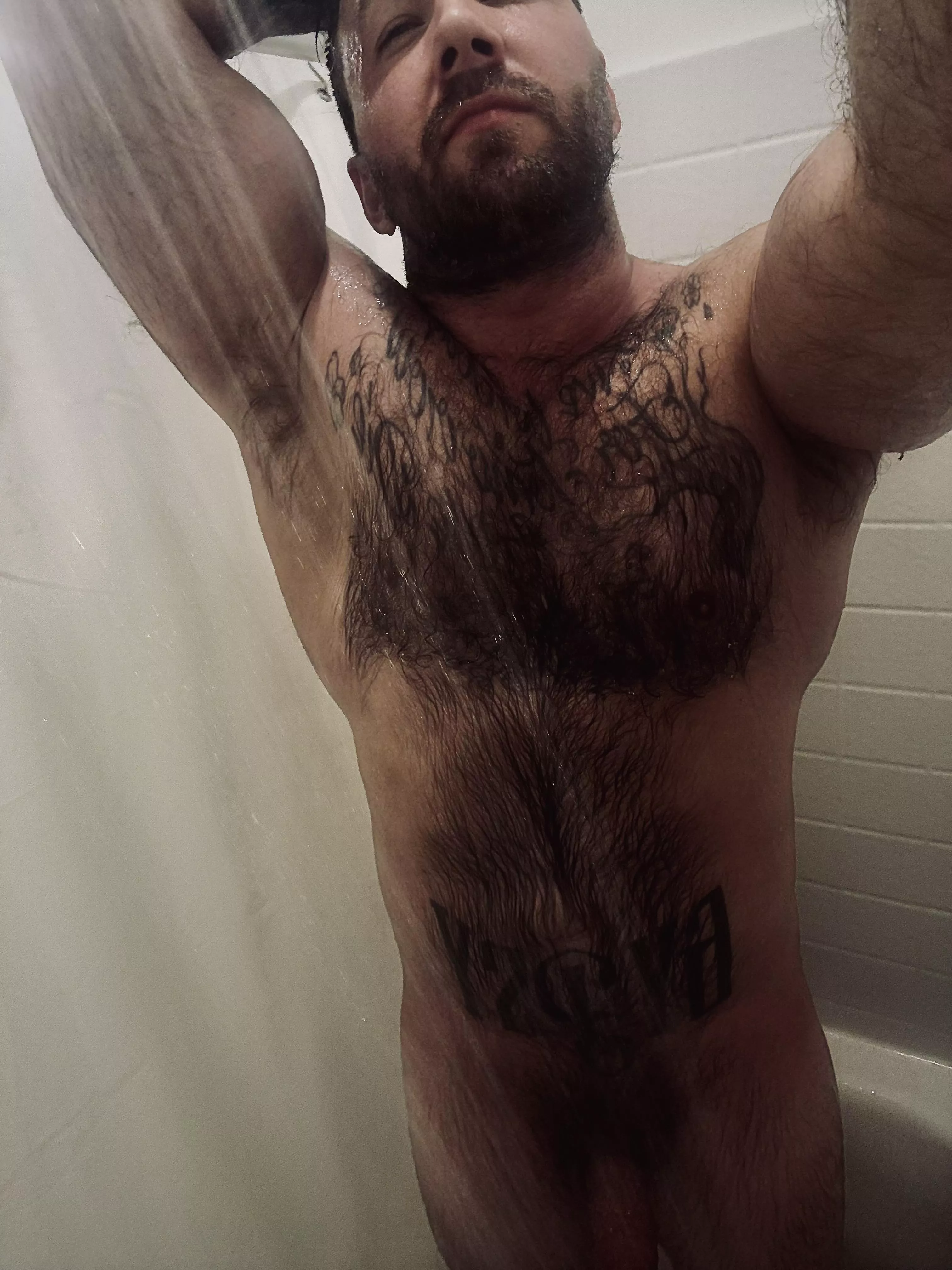 They gotta get clean sometimes.  posted by jamiespear