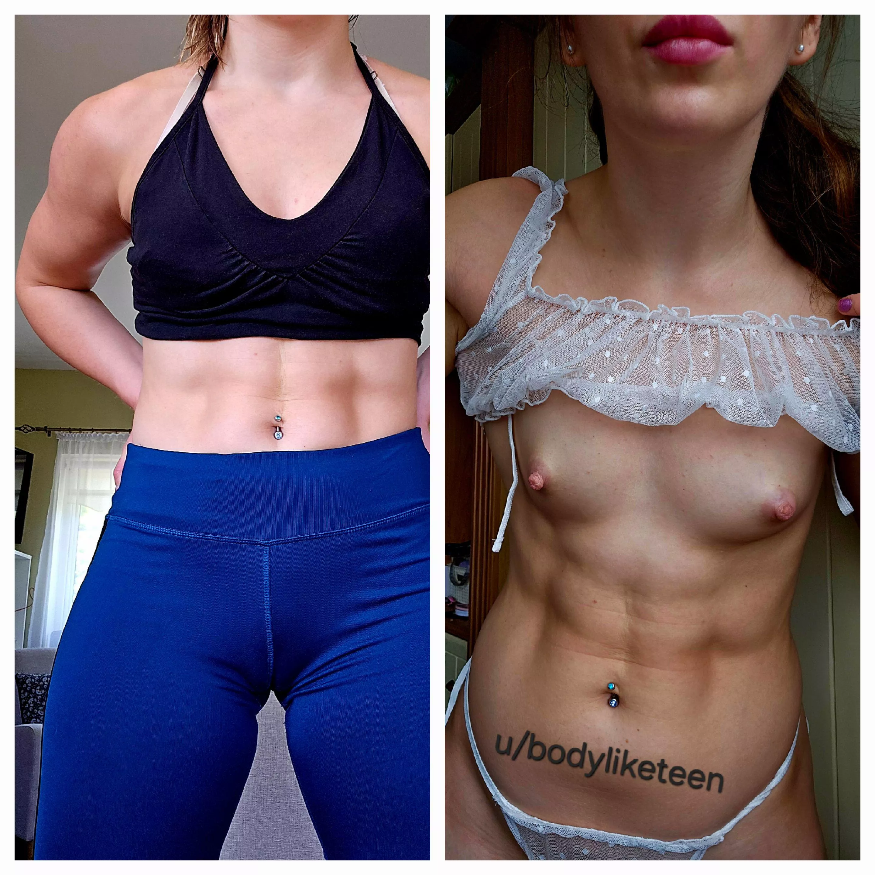 This is what guys can't see at the gym:) what do you think ? posted by bodyliketeen