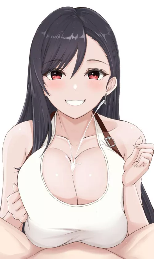 Tifa's greatest paizuri by hirukagi