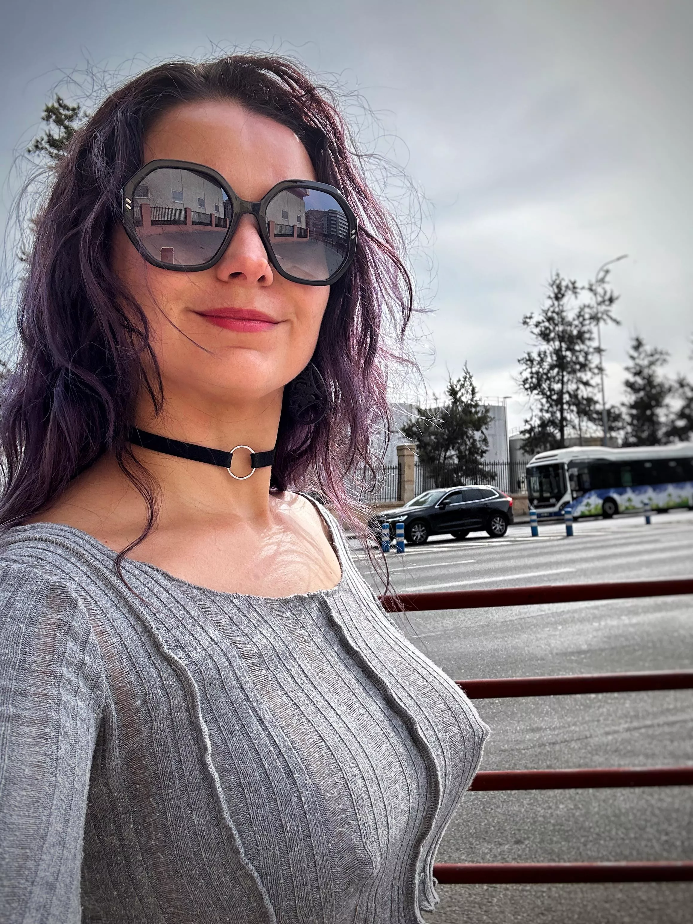 Walking along the main road posted by FreelyKaty