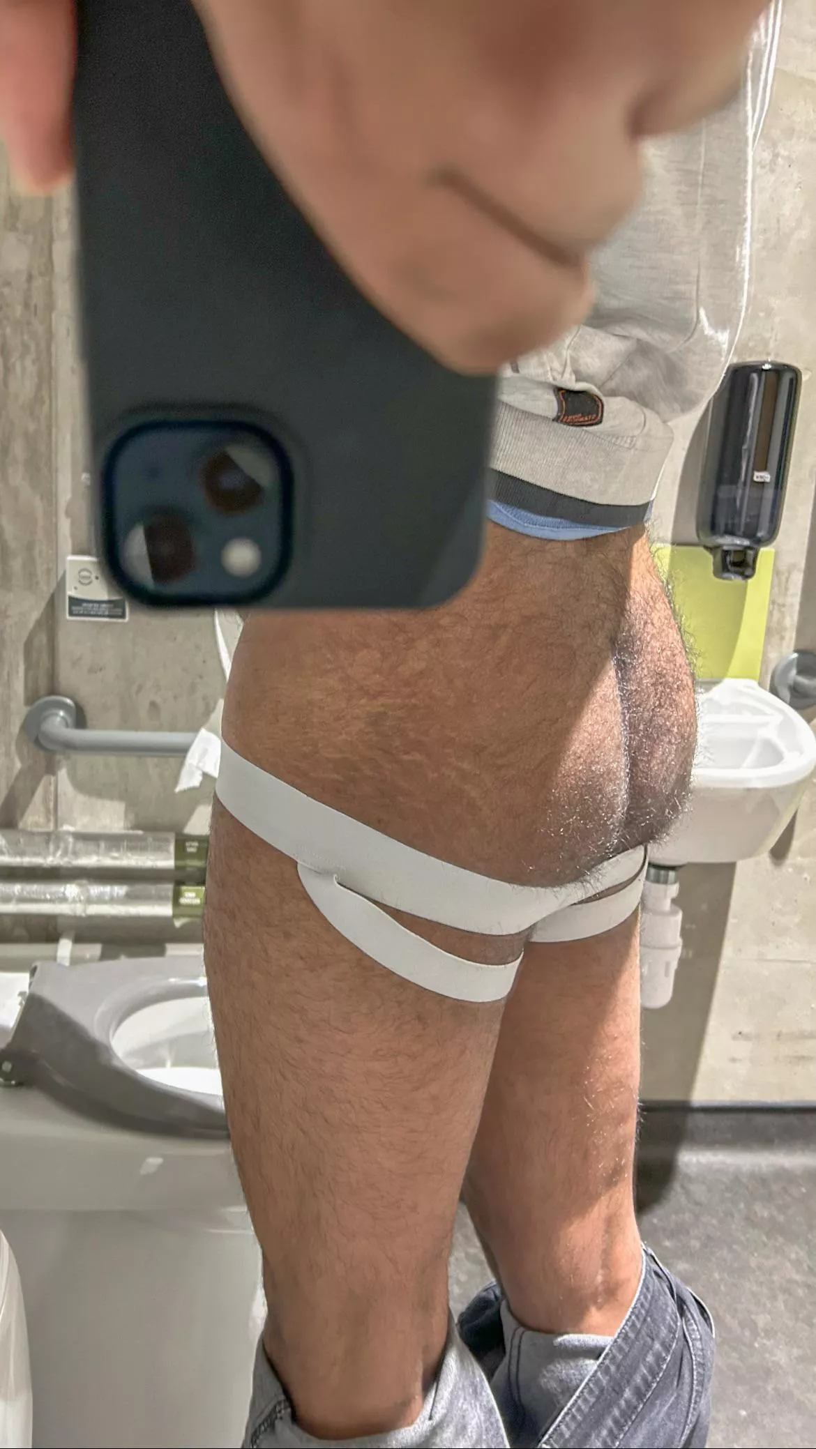 What would you think if you walked into the gym shower room and you saw me there? posted by TopDesigner7208