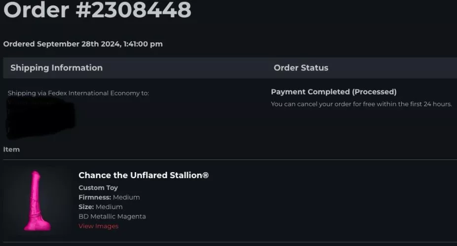 Yes! Ordered today! Stallion, medium! So excited! by princealbert2017