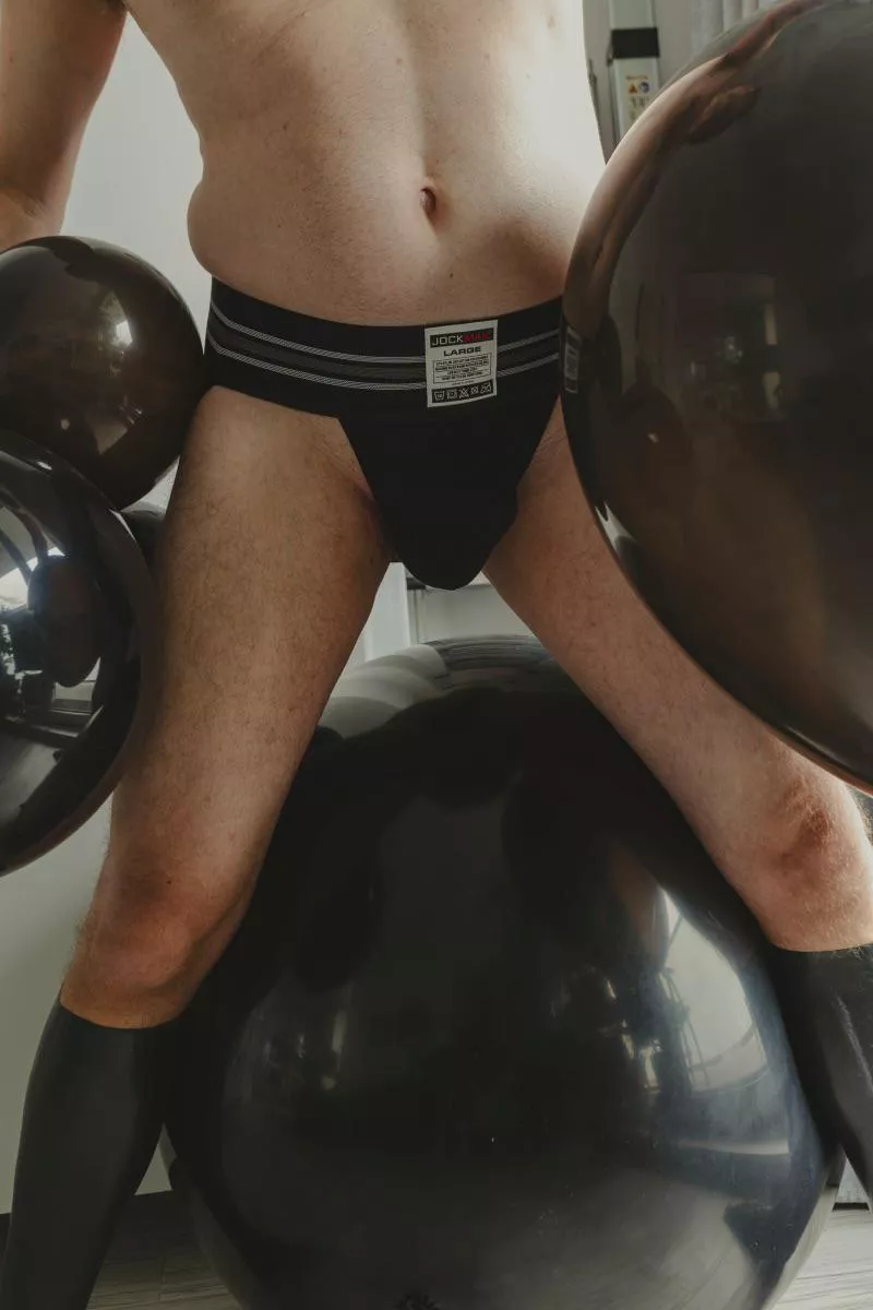Black jockstrap & rubber posted by andrew_looner