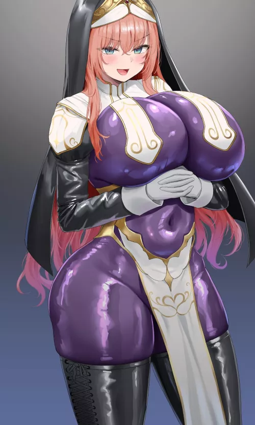 Bodysuit Nun by CheetahSperm18