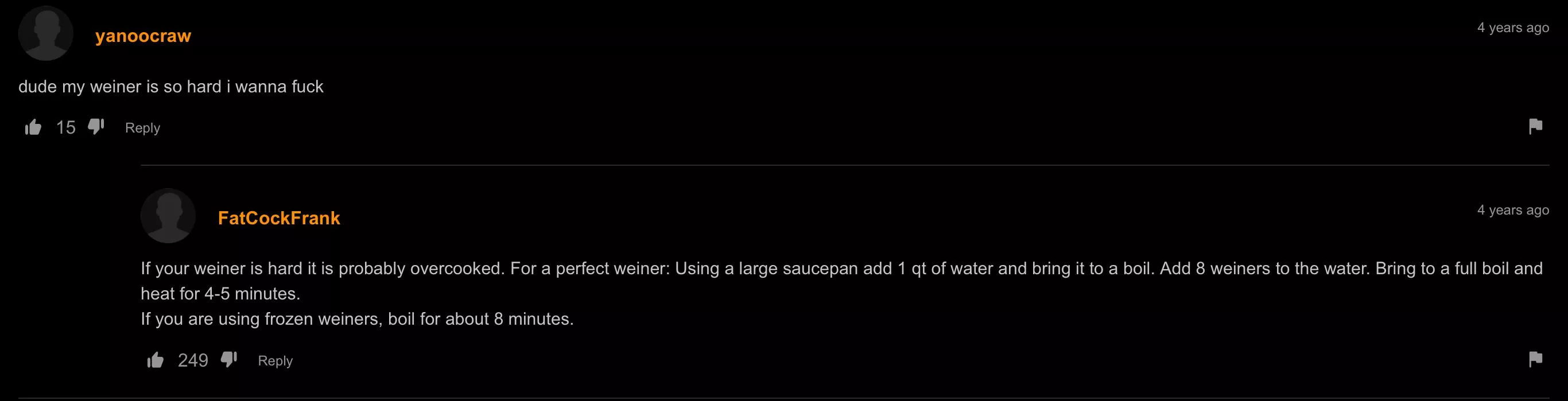 Good cooking tips  posted by Reloading-and-guns