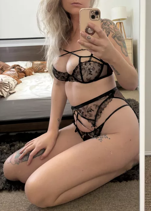 Help me clip my stockings on  by FeelingAsk3487