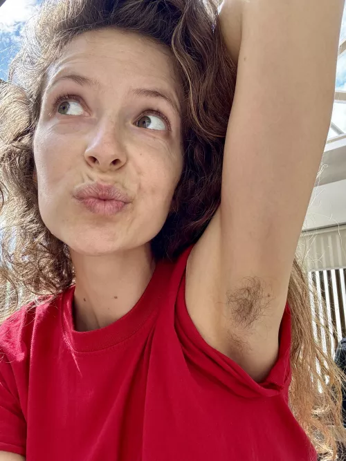 How about those hairy pits in your mouth? by lulusdreamz