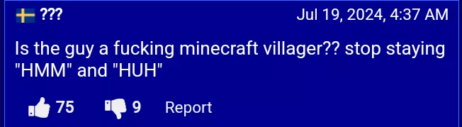 Minecraft villager posted by Current_Fig_8976