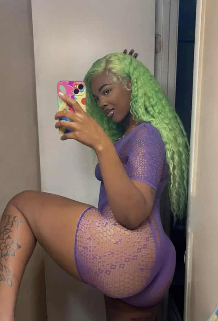 never seen green & purple look better posted by Wild_Stand_2733