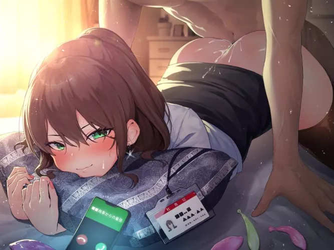 Secretary finally getting knocked up by her boss after four rounds  by Adventurous_Row3305