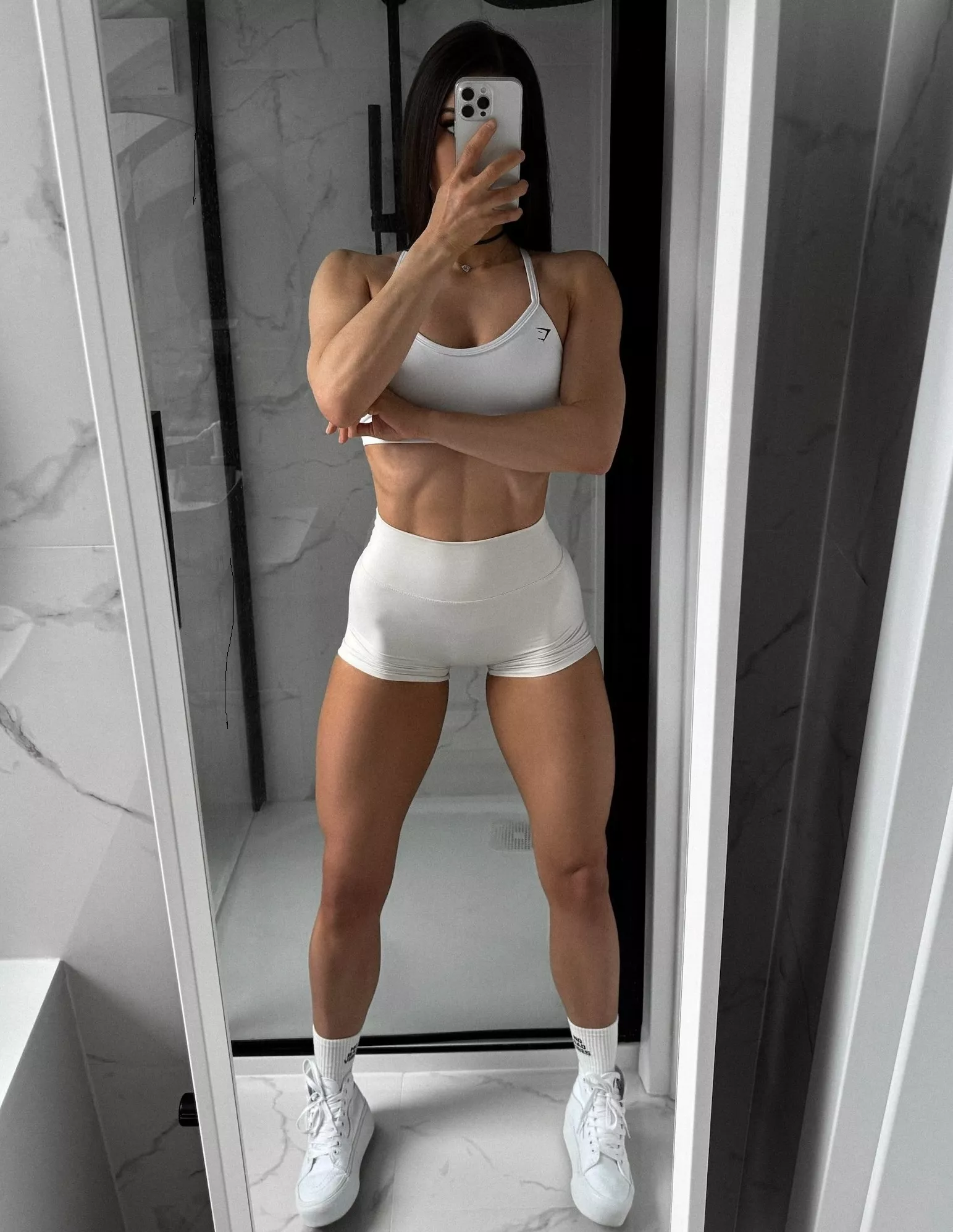 sexy fit gym girl body posted by linasphysiquexxx