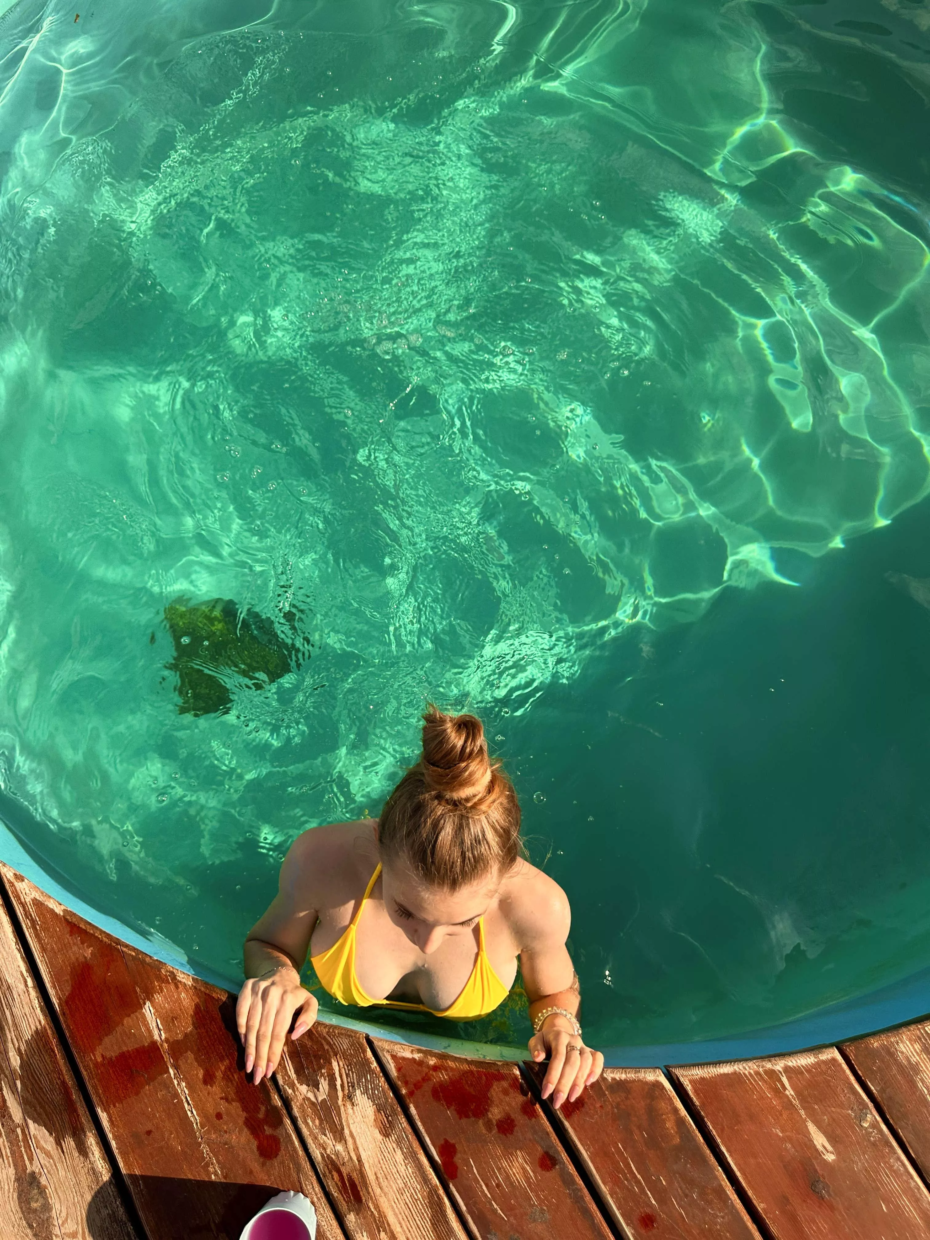 Splashing is my favorite thing to do posted by apple_only_