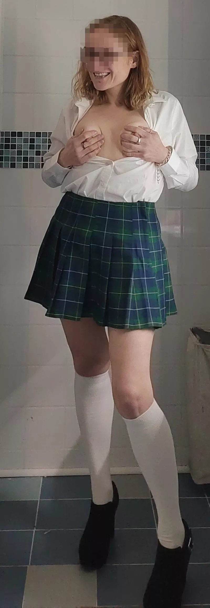 These shirts are so restrictive  posted by shegaveitallaway