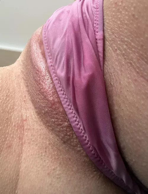 wet pink panties that I'm ready to give to my slave by dreamfairyy