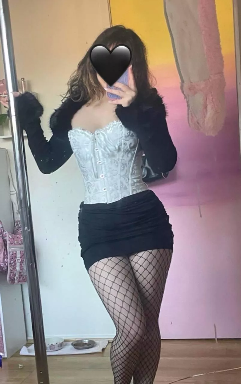 with the fishnets are a nice touch posted by UtopiaNalani