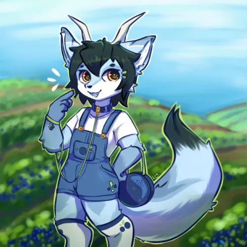 Blueberry Outfit [OC] by L0g00