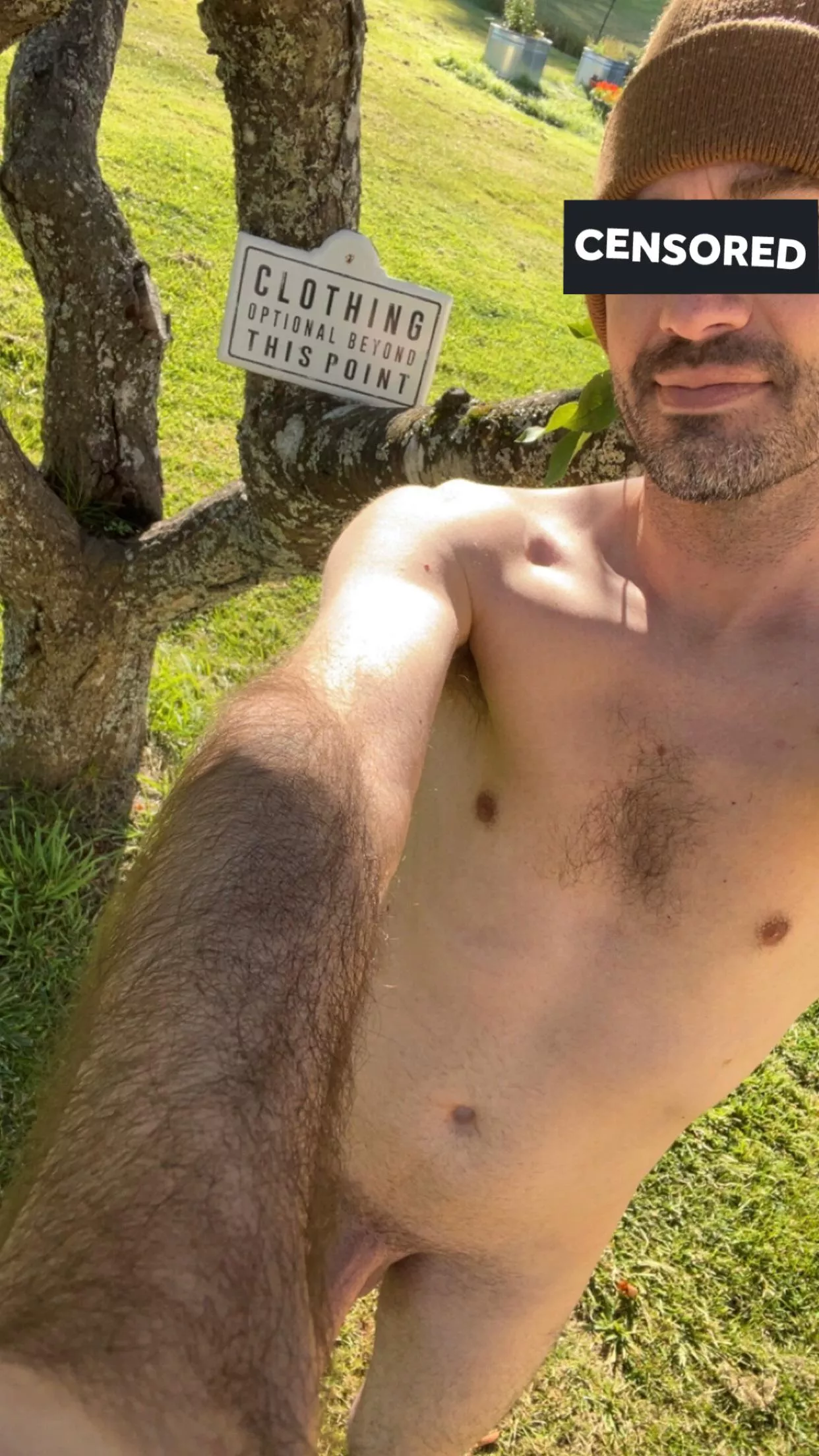 Finally own a little peace of paradise. It feel amazing to have an outdoor space to be nude in anytime. posted by Ambitious-Variety18