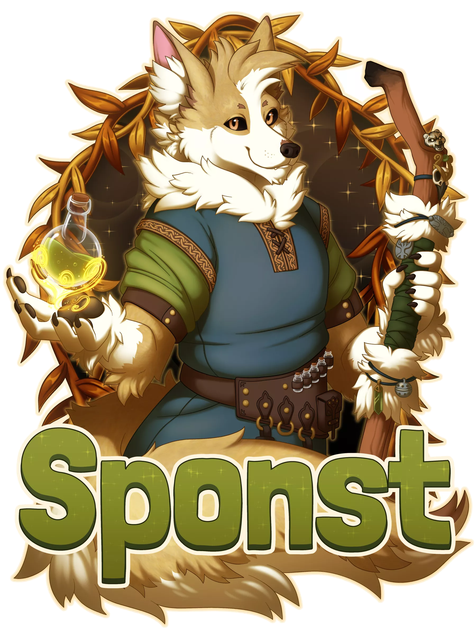 Fox Badge [Art by Me] posted by kknk