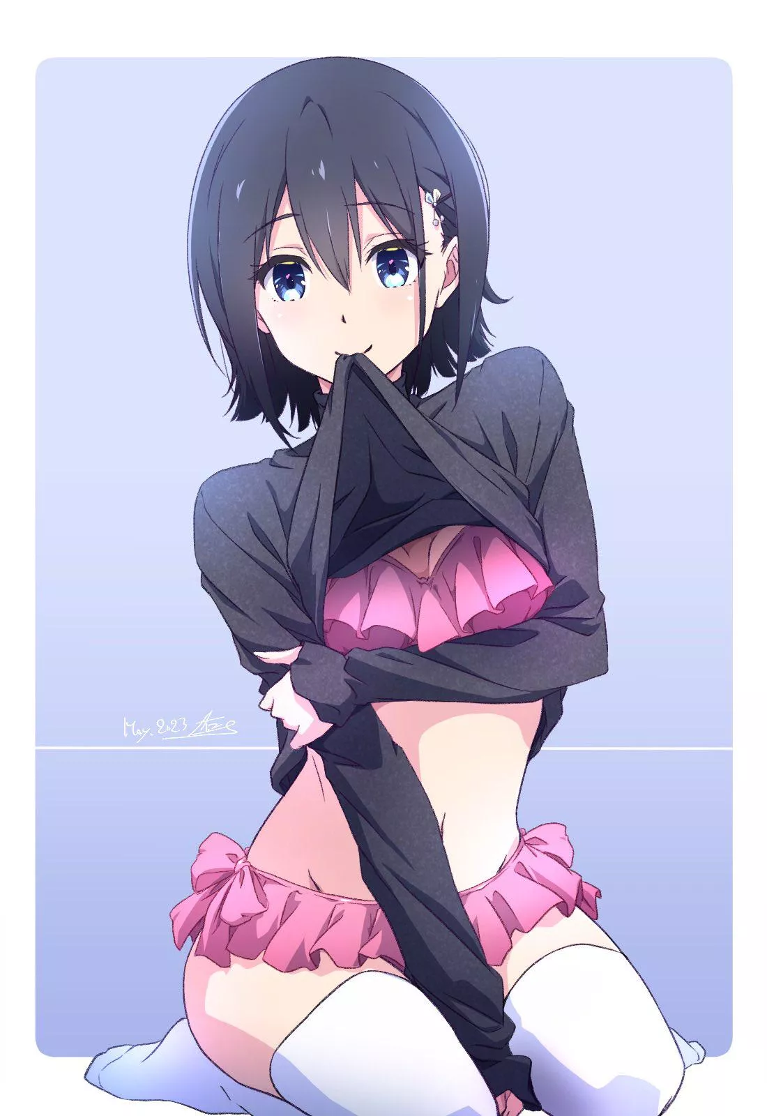 frills (nii manabu)[Original] posted by crying-and-prejudice