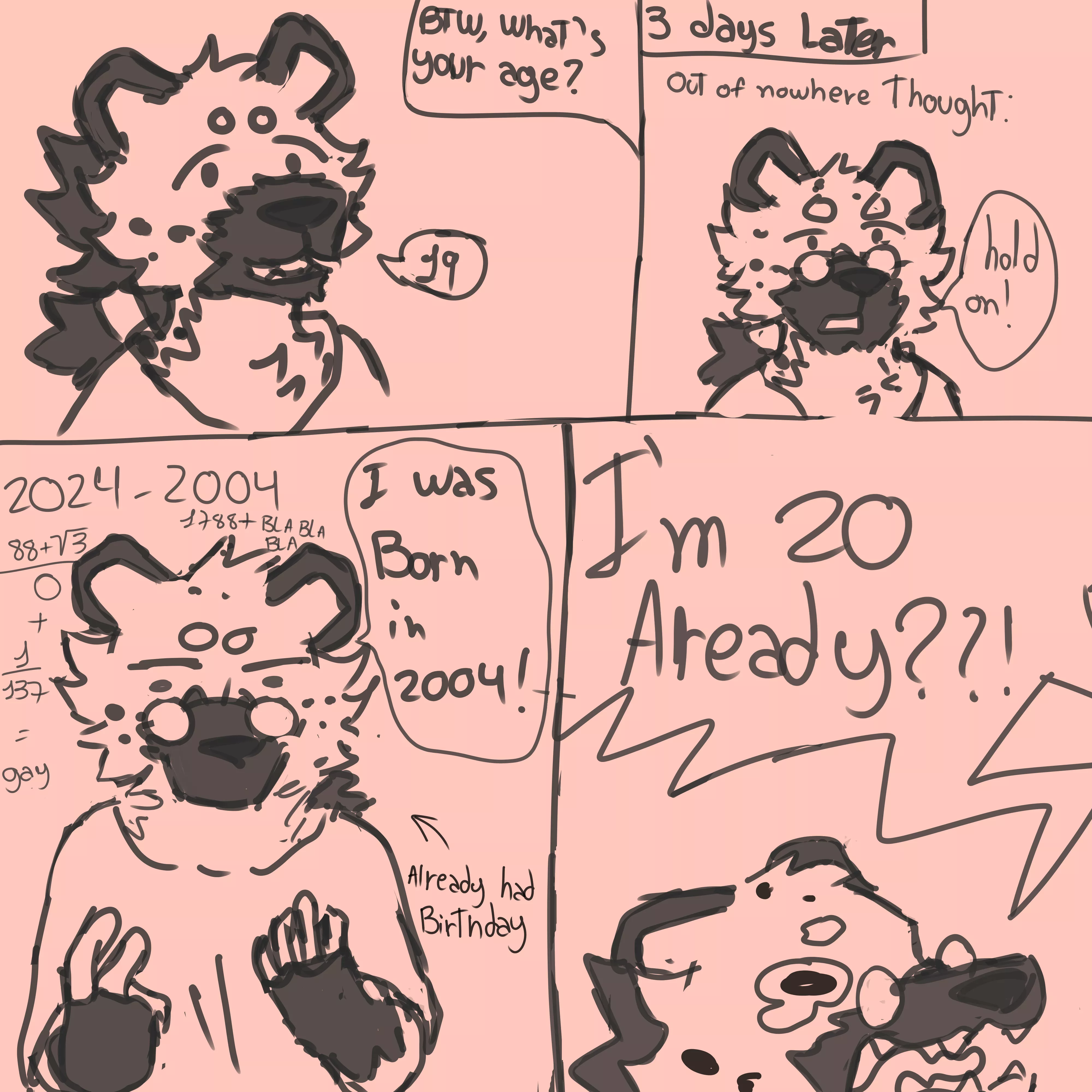 I can't be the only one, right? .... right?! (art by me) posted by Zakopane_