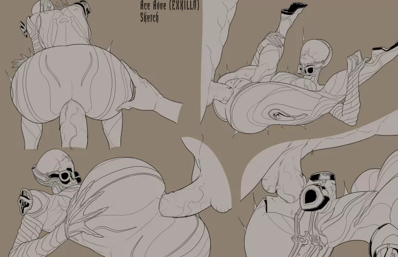 [Mag] Getting Her Holes Stuffed (AceAvoeExkillo) by Darthmufin