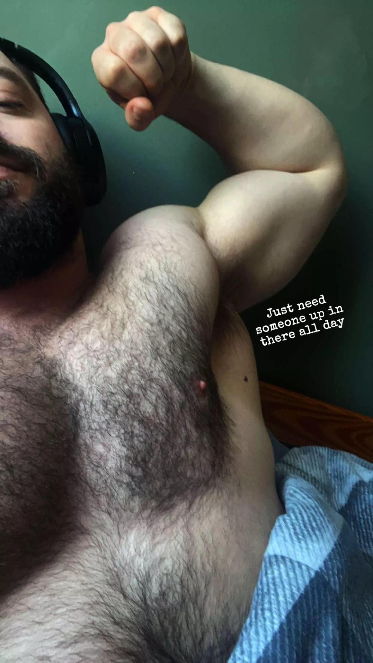 My pit pigs can’t get enough of this snap. The musk is magnetic.  posted by forrestryder